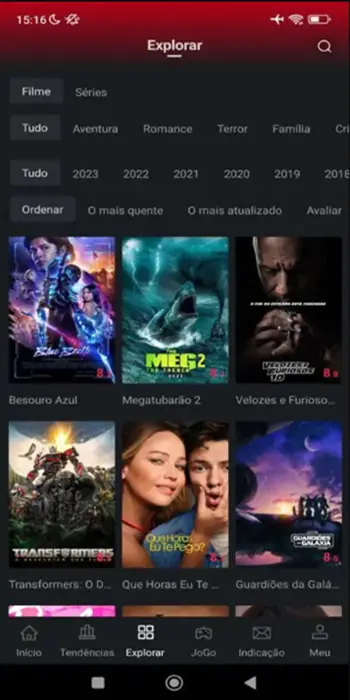 cinema apk grátis