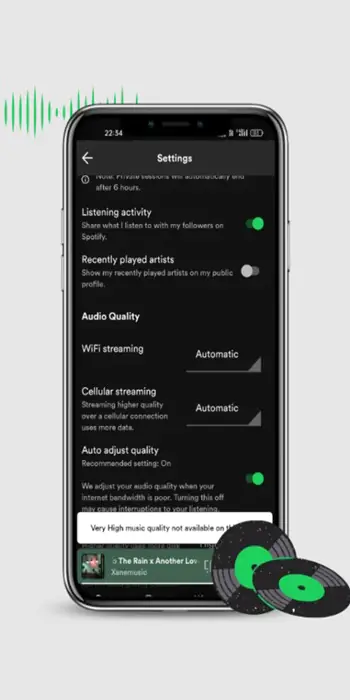 spotify x para android spotify x para android